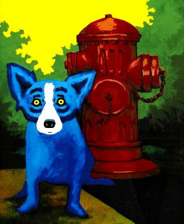 Blue Dog George Rodrigue American Contemporary Cajun Artist 56