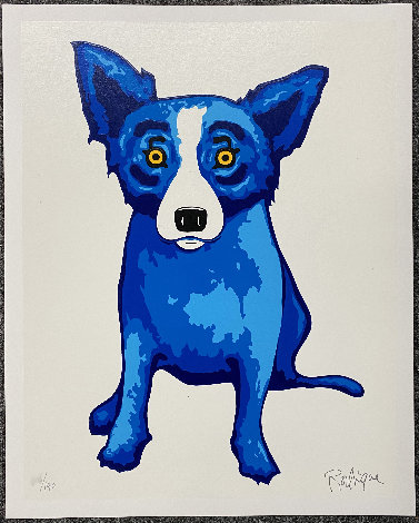 Purity of Soul Limited Edition Print - Blue Dog George Rodrigue