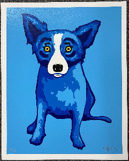 Blue Skies Shining on Me Limited Edition Print - Blue Dog George Rodrigue Blue Skies Shining on Me Limited Edition Print - Blue Dog George Rodrigue
