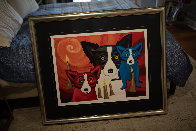 By the Light of the Journey 1997 Limited Edition Print by Blue Dog George Rodrigue - 2 By the Light of the Journey 1997 Limited Edition Print by Blue Dog George Rodrigue - 2