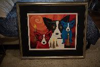 By the Light of the Journey 1997 Limited Edition Print by Blue Dog George Rodrigue - 1
