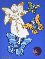 Angel Baby 2000 Limited Edition Print by Blue Dog George Rodrigue - 0 Angel Baby 2000 Limited Edition Print by Blue Dog George Rodrigue - 0