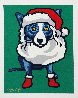 Ho Ho Ho 2000 - Christmas Limited Edition Print by Blue Dog George Rodrigue - 1