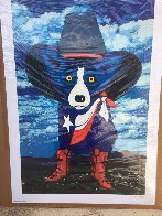 Big Texan Sky 2012 Limited Edition Print by Blue Dog George Rodrigue - 1