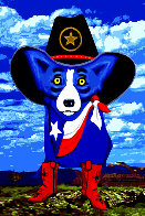 Big Texan Sky 2012 Limited Edition Print by Blue Dog George Rodrigue - 0