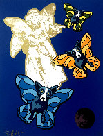 Angel Baby 2000 Limited Edition Print by Blue Dog George Rodrigue - 0