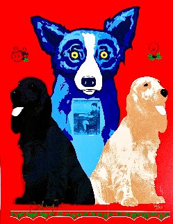 George's Sweet Inspirations 2000 Limited Edition Print - Blue Dog George Rodrigue George's Sweet Inspirations 2000 Limited Edition Print - Blue Dog George Rodrigue