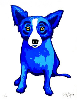 Purity of the Soul Limited Edition Print - Blue Dog George Rodrigue