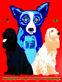 George's Sweet Inspiration Limited Edition Print - Blue Dog George Rodrigue George's Sweet Inspiration Limited Edition Print - Blue Dog George Rodrigue
