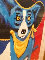 I Wanna Be a Texas Ranger 1997 Limited Edition Print by Blue Dog George Rodrigue - 1