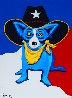 I Wanna Be a Texas Ranger 1997 Limited Edition Print by Blue Dog George Rodrigue - 0