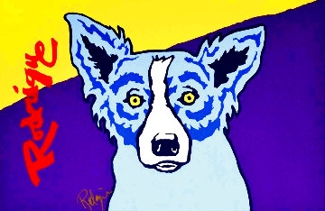 Museum Edition I 1993 Limited Edition Print - Blue Dog George Rodrigue