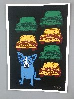 Junkyard Dog 1993 Limited Edition Print by Blue Dog George Rodrigue - 1