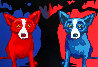 Be My Valentine 2001 Limited Edition Print by Blue Dog George Rodrigue - 0