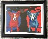 Be My Valentine 2001 Limited Edition Print by Blue Dog George Rodrigue - 1