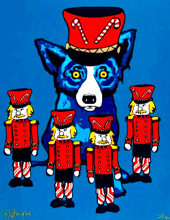 Soldier Boy 2000 Limited Edition Print - Blue Dog George Rodrigue