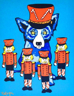 Soldier Boy 2000 Limited Edition Print - Blue Dog George Rodrigue
