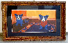 Butterflies are Free 1996 - Huge Limited Edition Print by Blue Dog George Rodrigue - 1