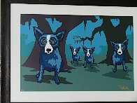 Walkin' to New Orleans 1998 Limited Edition Print by Blue Dog George Rodrigue - 4