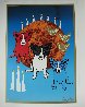 By the Light of the Moon - Split Front 1992 Limited Edition Print by Blue Dog George Rodrigue - 4 By the Light of the Moon - Split Front 1992 Limited Edition Print by Blue Dog George Rodrigue - 4