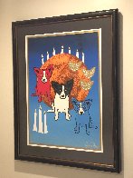 By the Light of the Moon - Split Front 1992 Limited Edition Print by Blue Dog George Rodrigue - 1 By the Light of the Moon - Split Front 1992 Limited Edition Print by Blue Dog George Rodrigue - 1