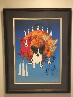 By the Light of the Moon - Split Front 1992 Limited Edition Print by Blue Dog George Rodrigue - 2 By the Light of the Moon - Split Front 1992 Limited Edition Print by Blue Dog George Rodrigue - 2