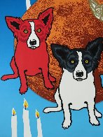 By the Light of the Moon - Split Front 1992 Limited Edition Print by Blue Dog George Rodrigue - 6 By the Light of the Moon - Split Front 1992 Limited Edition Print by Blue Dog George Rodrigue - 6