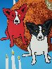 By the Light of the Moon - Split Front 1992 Limited Edition Print by Blue Dog George Rodrigue - 6 By the Light of the Moon - Split Front 1992 Limited Edition Print by Blue Dog George Rodrigue - 6