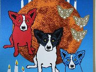 By the Light of the Moon - Split Front 1992 Limited Edition Print by Blue Dog George Rodrigue - 9 By the Light of the Moon - Split Front 1992 Limited Edition Print by Blue Dog George Rodrigue - 9