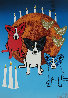 By the Light of the Moon - Split Front 1992 Limited Edition Print by Blue Dog George Rodrigue - 0 By the Light of the Moon - Split Front 1992 Limited Edition Print by Blue Dog George Rodrigue - 0