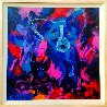 Voodoo Nights 2007 Original Painting by Blue Dog George Rodrigue - 1