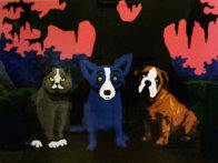 Three Amigos 2010 Limited Edition Print by Blue Dog George Rodrigue - 0