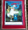 Schaeffer Crawfish And Art Festival  Poster 1999 HS Limited Edition Print by Blue Dog George Rodrigue - 2