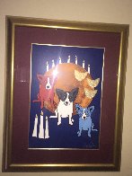 By the Light of the Moon 1992 Limited Edition Print by Blue Dog George Rodrigue - 1 By the Light of the Moon 1992 Limited Edition Print by Blue Dog George Rodrigue - 1