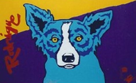 Museum Edition I AP Limited Edition Print - Blue Dog George Rodrigue