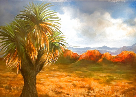 Arizona Dessert 2023 72x108 - Huge Mural Size Original Painting - Diane Rogers
