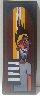 Hang Ten 2008 32x12 Original Painting by Tim Rogerson - 1
