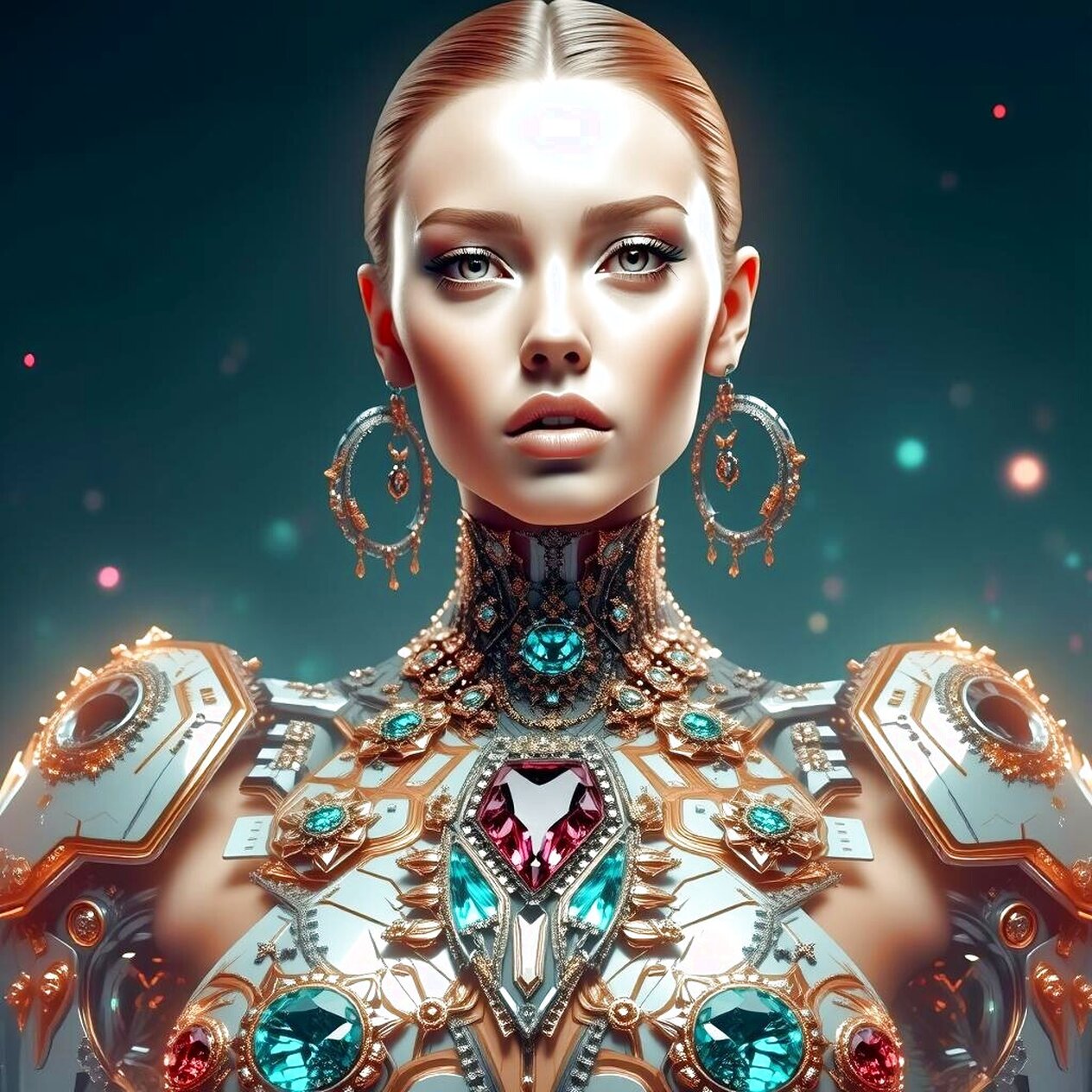 Curated visual reference: Cybernism By Ro Reference: Celestial Museum Collection Comet The Irresistible Cyborg Illuminated