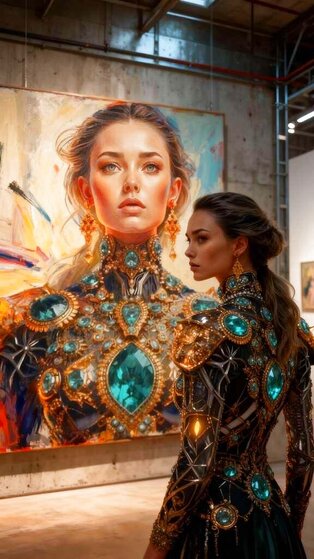 Gallery Detail: Sonica At The Intergalactic 2200 Cybernism Museum Witnessing The