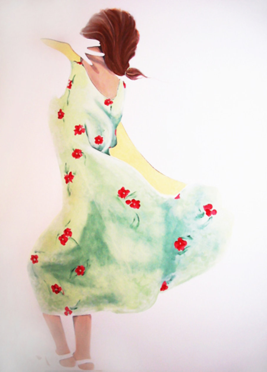 Celeste 1993 75x55 Huge by Christine Rosamond For Sale on Art Brokerage