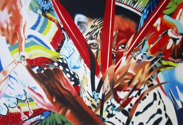 Brazil 2013 Huge Limited Edition Print by James Rosenquist