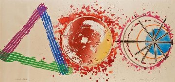 Triangle Skid (The Assassination of President Kennedy) 1975 36x74 Super Huge Original Painting - James Rosenquist Triangle Skid (The Assassination of President Kennedy) 1975 36x74 Super Huge Original Painting - James Rosenquist