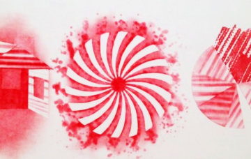 Star and Empty House: State 2 1978 Limited Edition Print - James Rosenquist Star and Empty House: State 2 1978 Limited Edition Print - James Rosenquist
