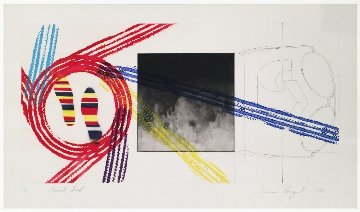 Gravity Feed 1978 Limited Edition Print - James Rosenquist Gravity Feed 1978 Limited Edition Print - James Rosenquist