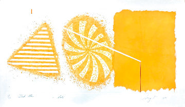 Black Star (Orange) 1978 Limited Edition Print - James Rosenquist Black Star (Orange) 1978 Limited Edition Print - James Rosenquist