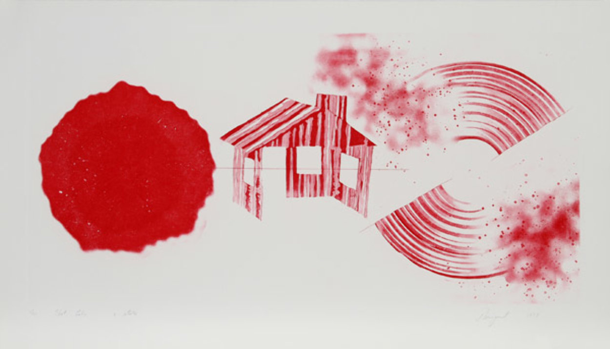 Hot Lake (2nd State) 1978 Limited Edition Print by James Rosenquist