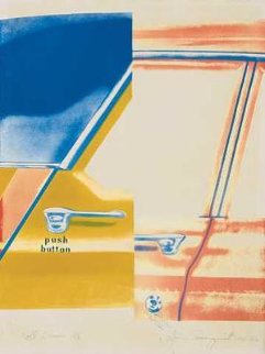 Roll Down 1965 Limited Edition Print - James Rosenquist Roll Down 1965 Limited Edition Print - James Rosenquist