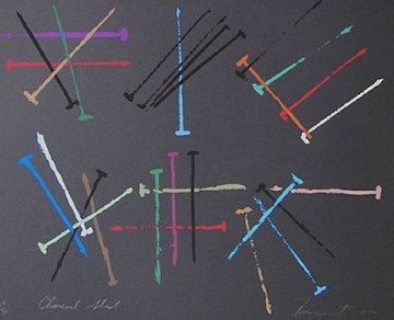 Charcoal Shed 1974 Limited Edition Print - James Rosenquist Charcoal Shed 1974 Limited Edition Print - James Rosenquist