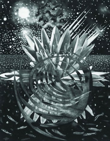 Welcome to the Water Planet 1987 77x60 Limited Edition Print - James Rosenquist