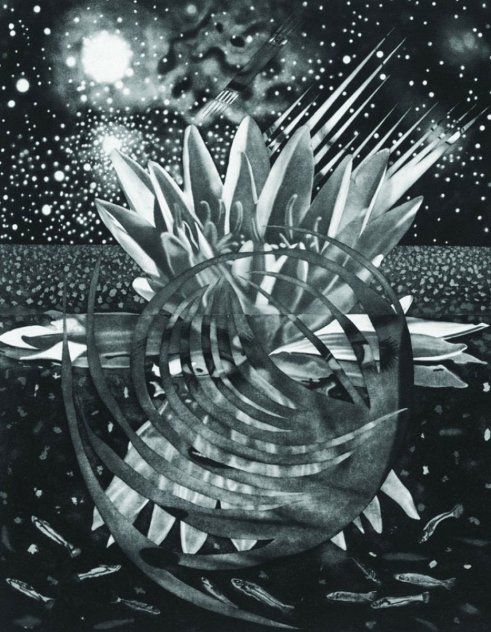 Welcome to the Water Planet 1987 77x60 Limited Edition Print by James Rosenquist
